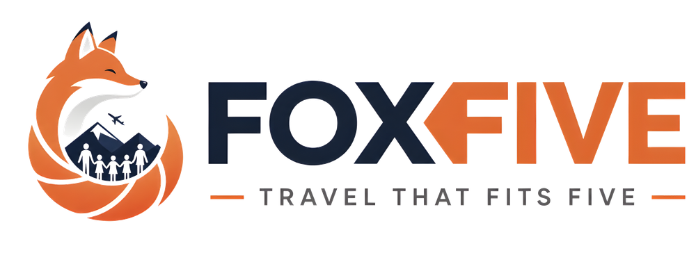 FoxFive. Travel that fits five.